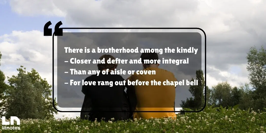 Unveiling the Essence of Brotherhood: The Power of Quotes That Bind Us